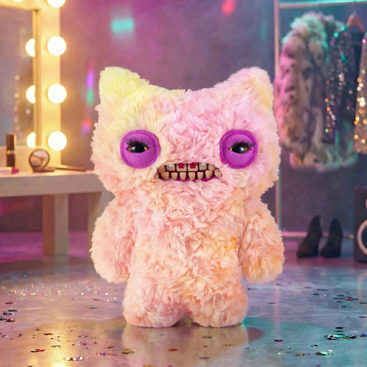 Fuggler Wide Eyed Weirdo – Bleikur/svartur