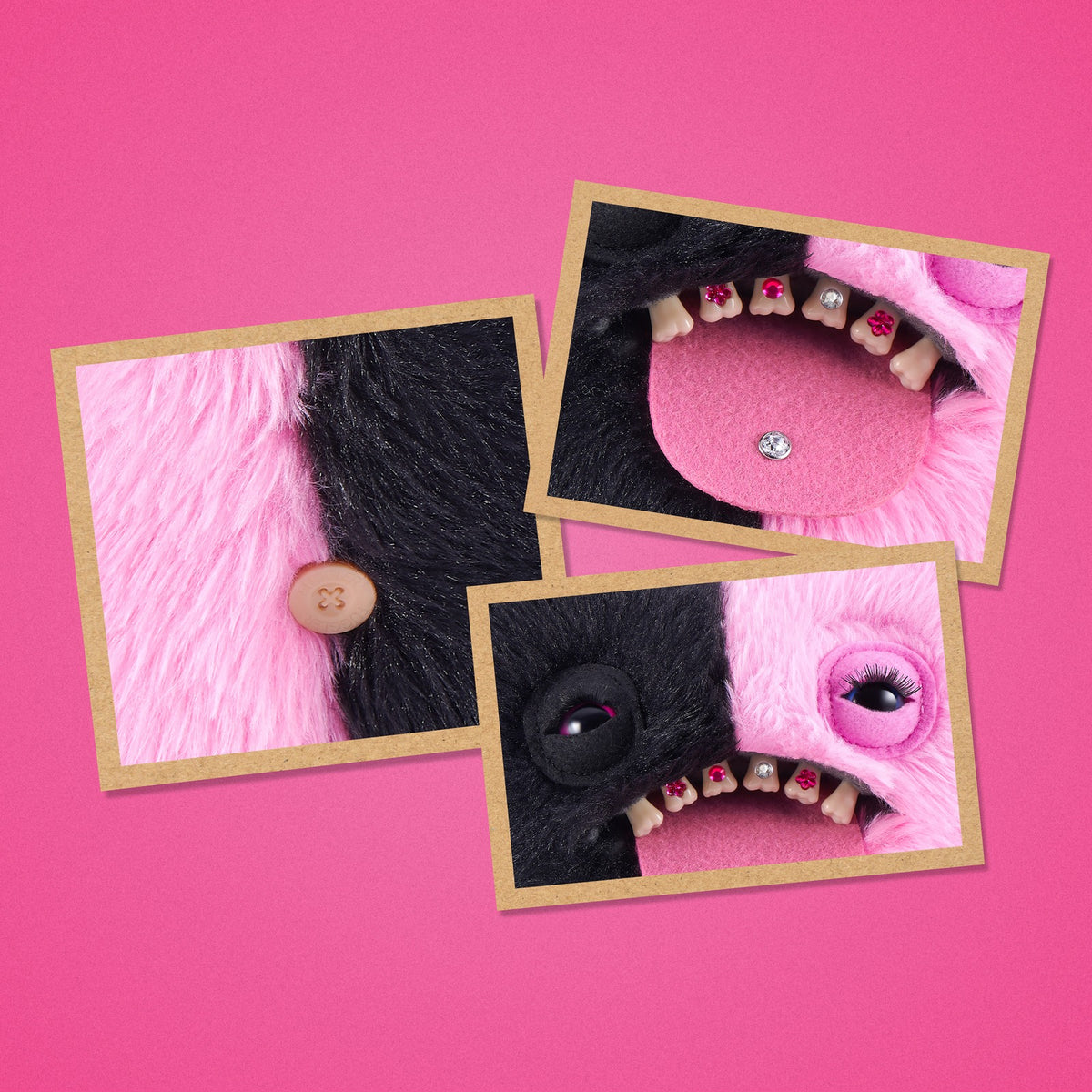 Fuggler Wide Eyed Weirdo – Bleikur/svartur