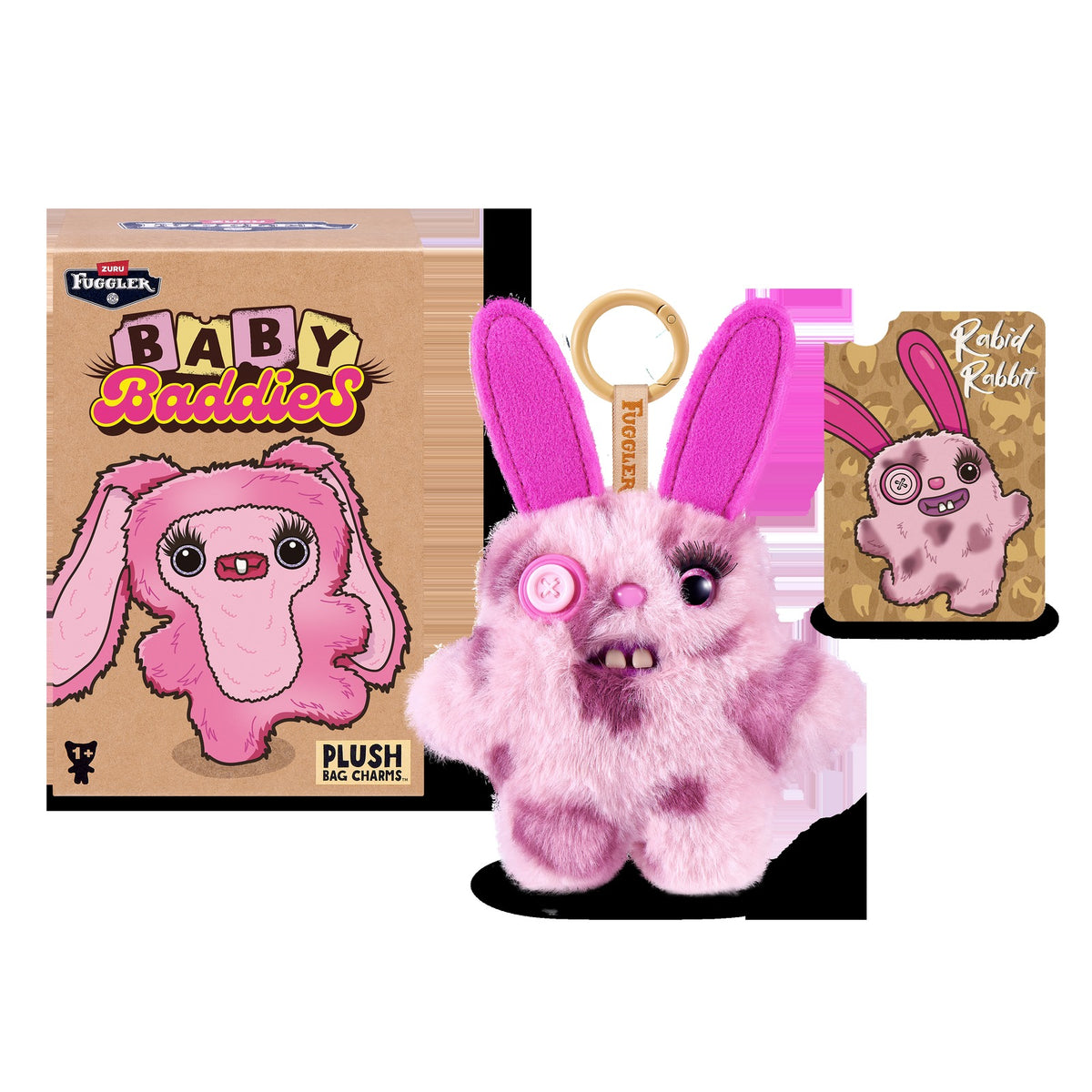 Fuggler Baby Baddies lyklakippa 12 cm
