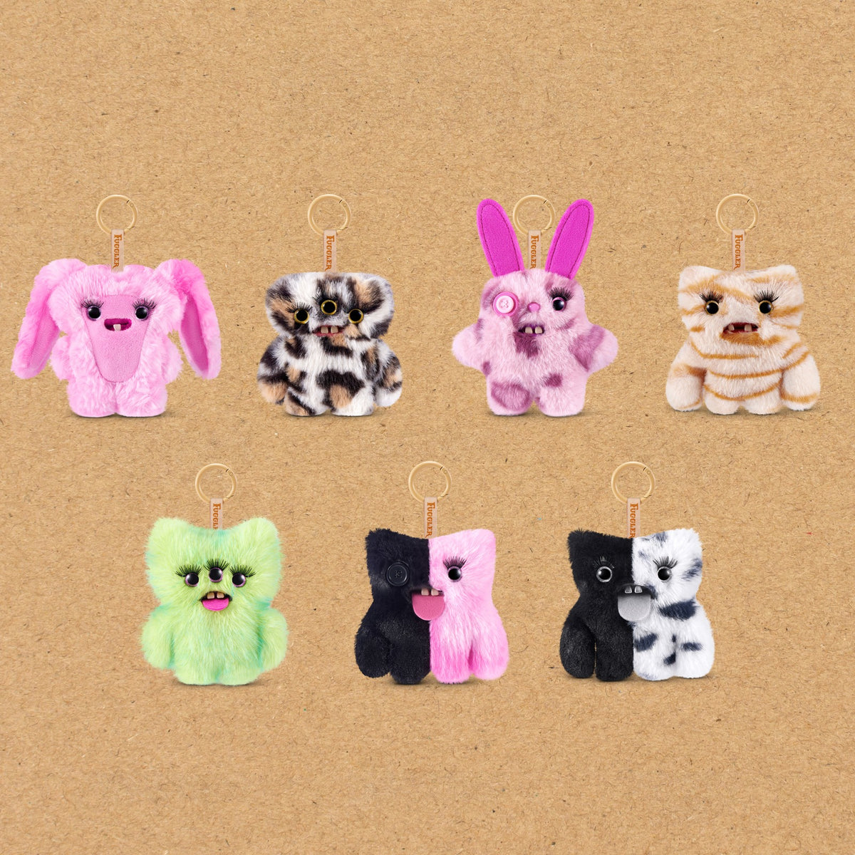 Fuggler Baby Baddies lyklakippa 12 cm