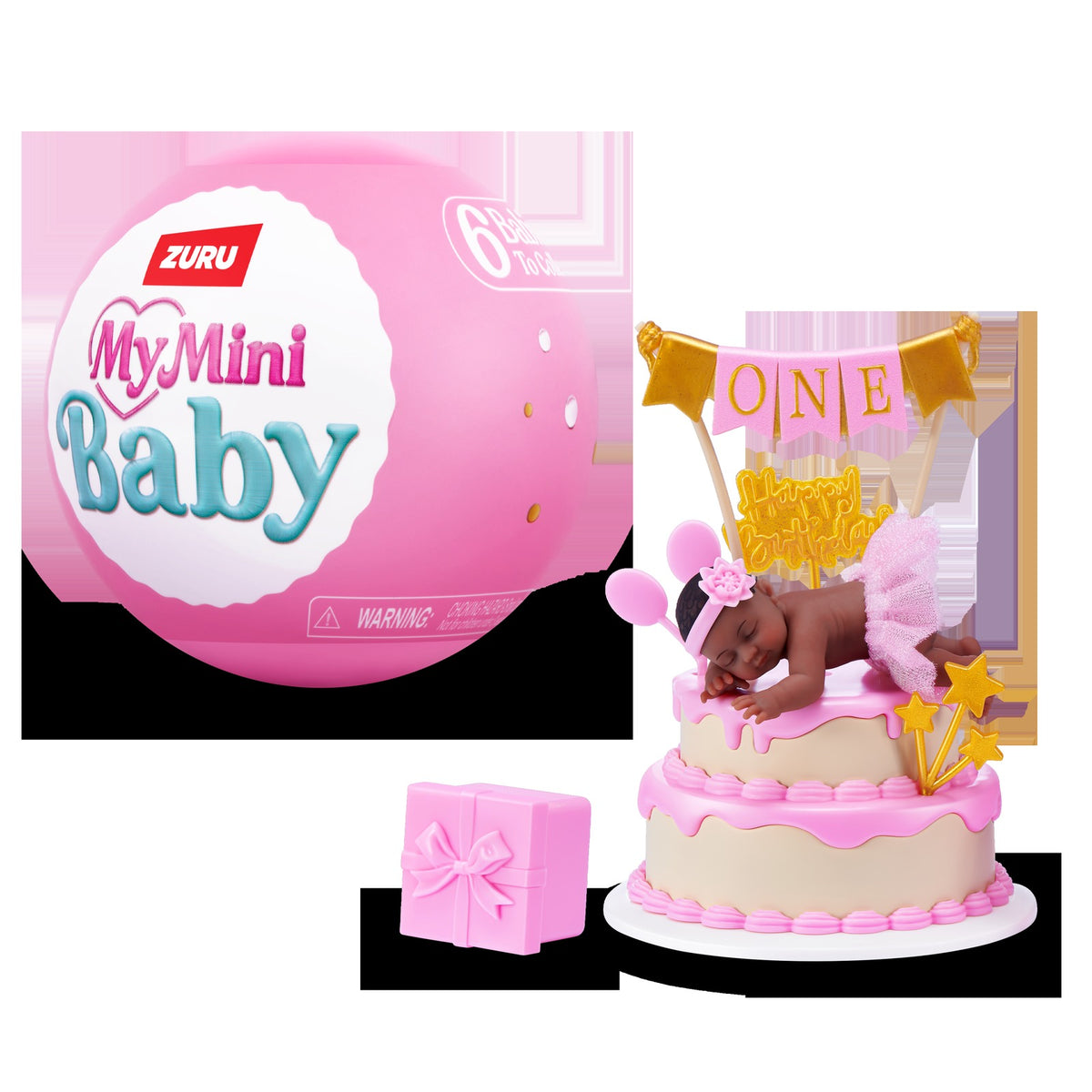 ZURU 5 SURPRISE- Mini Baby Afmæli sería 1