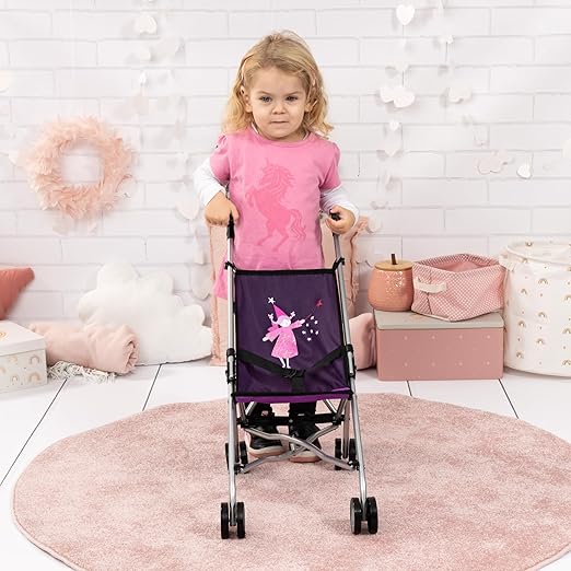 Dúkkukerra BUGGY Fjólublá