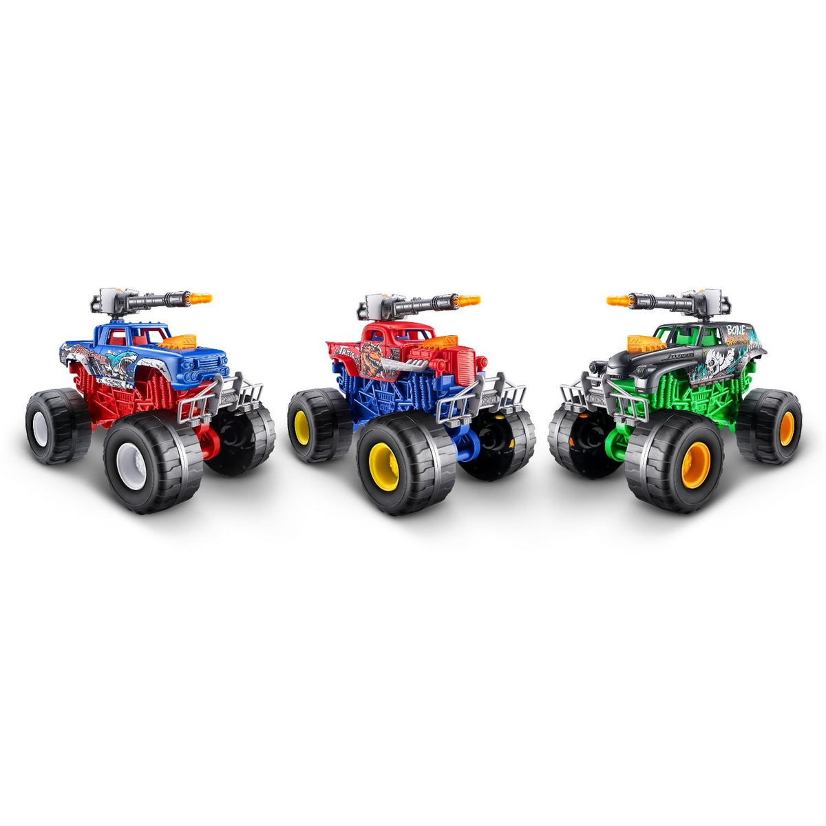 ZURU METAL MACHINES Monster Wheels 3litir