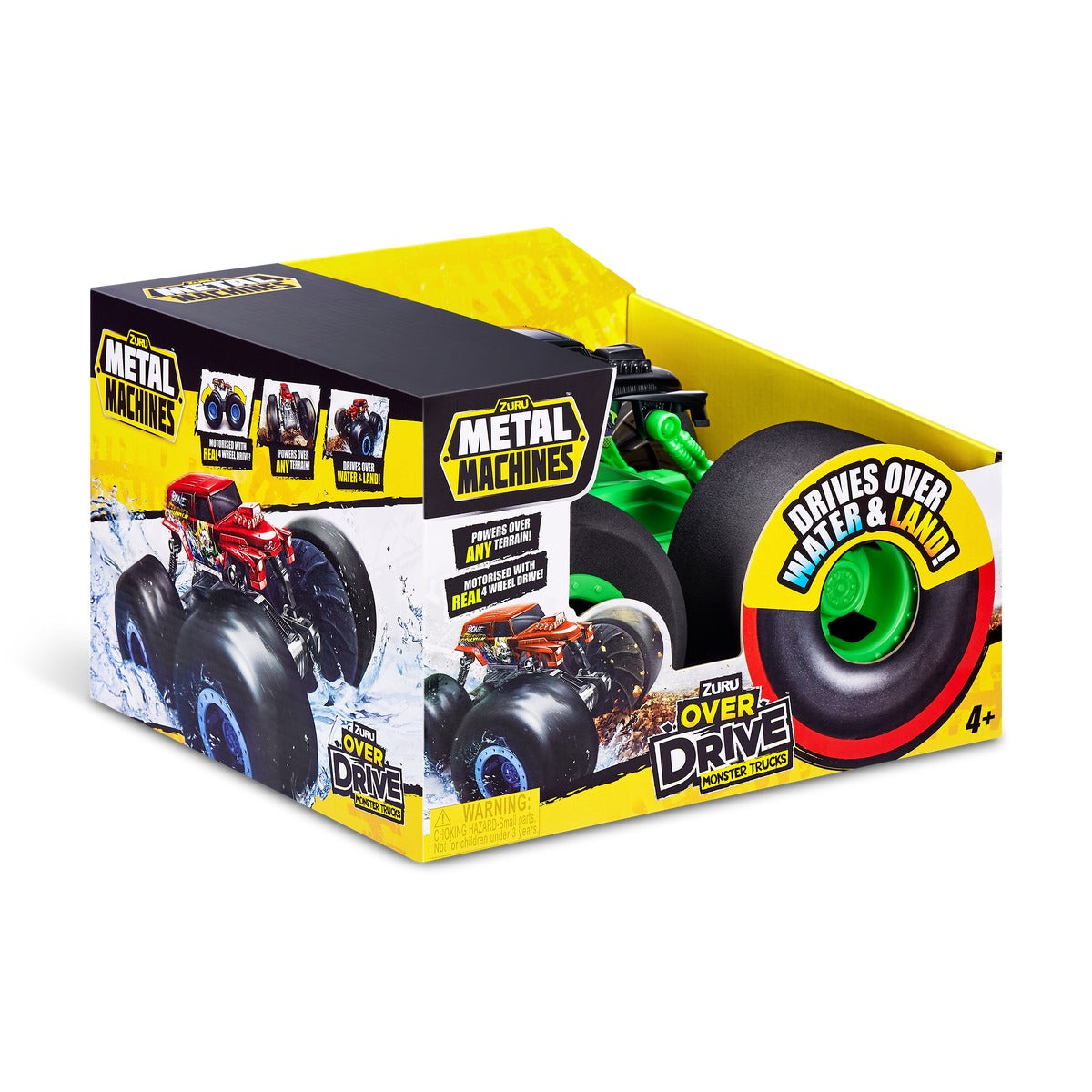 ZURU METAL MACHINES Over Drive 4x4 jeppar