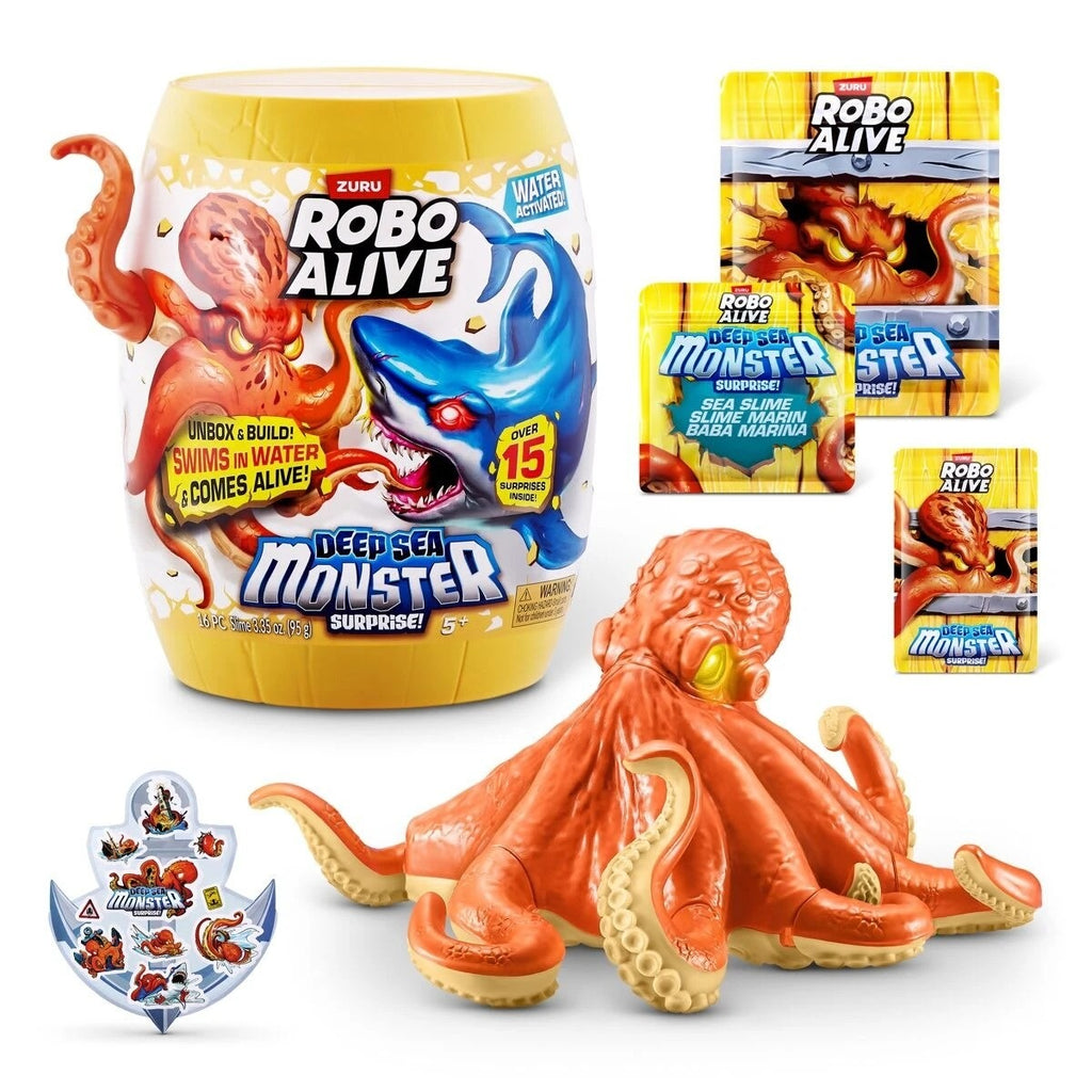 ZURU Robo Alive-WATER ACTIVATED-DEEP SEA MONSTER SURPRISE