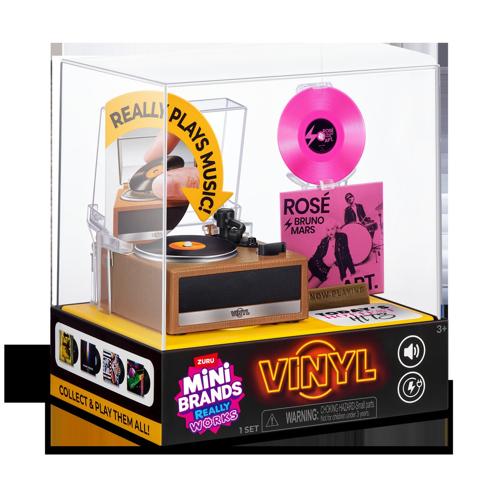 Mini Brands Vinyls Plötuspilari