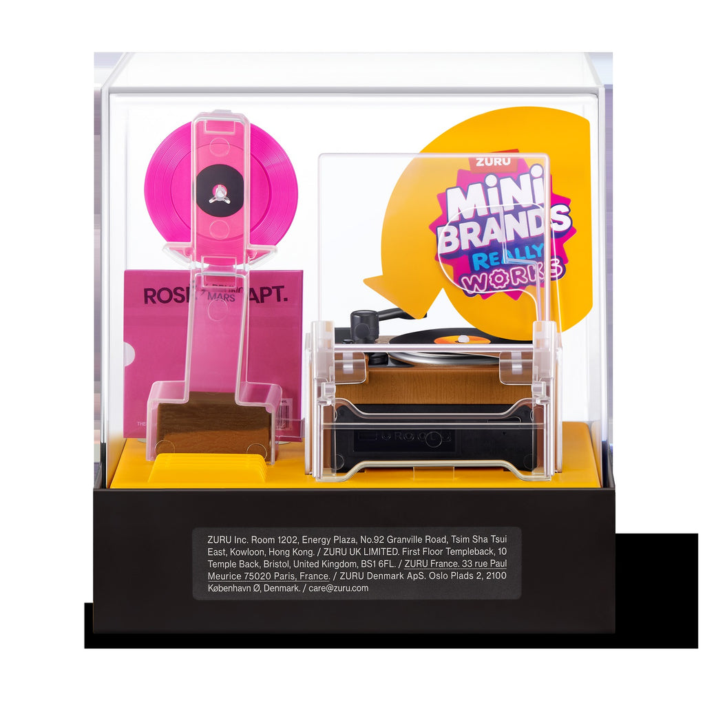 Mini Brands Vinyls Plötuspilari