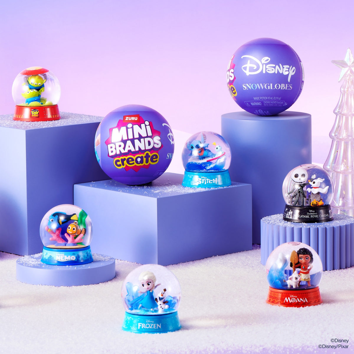 Mini Brands Disney Snjókúlur