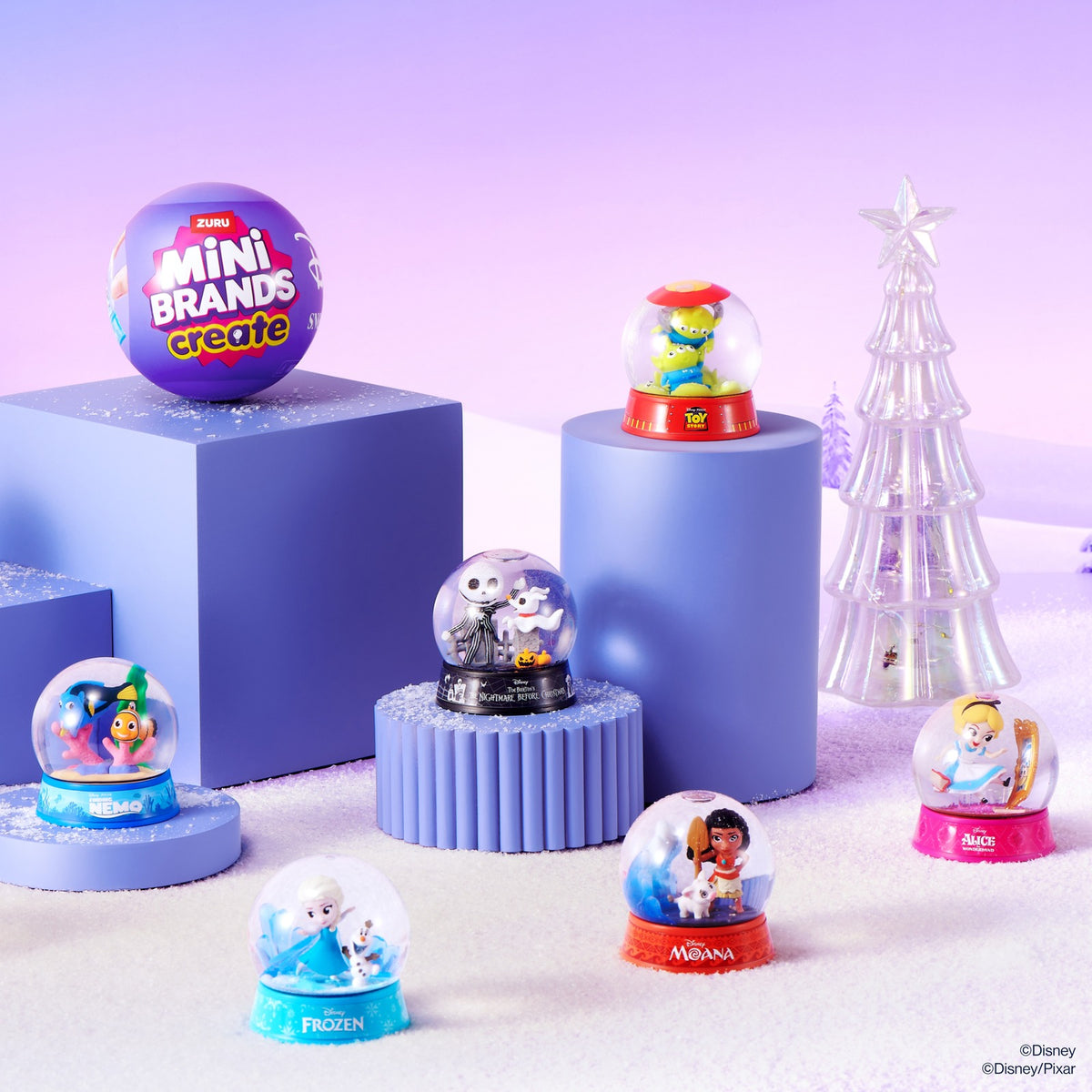 Mini Brands Disney Snjókúlur