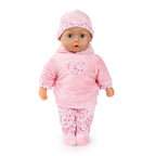 First Word Baby 38cm Ljósbleik föt