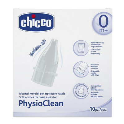 Chicco stútar mjúkir f. nefsugu