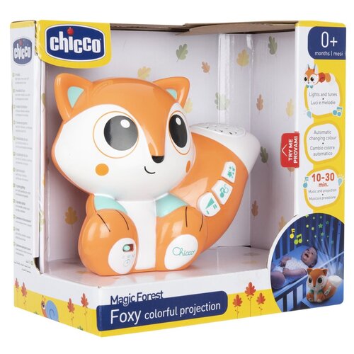 Chicco Foxy refur spiladós og skjávarpi