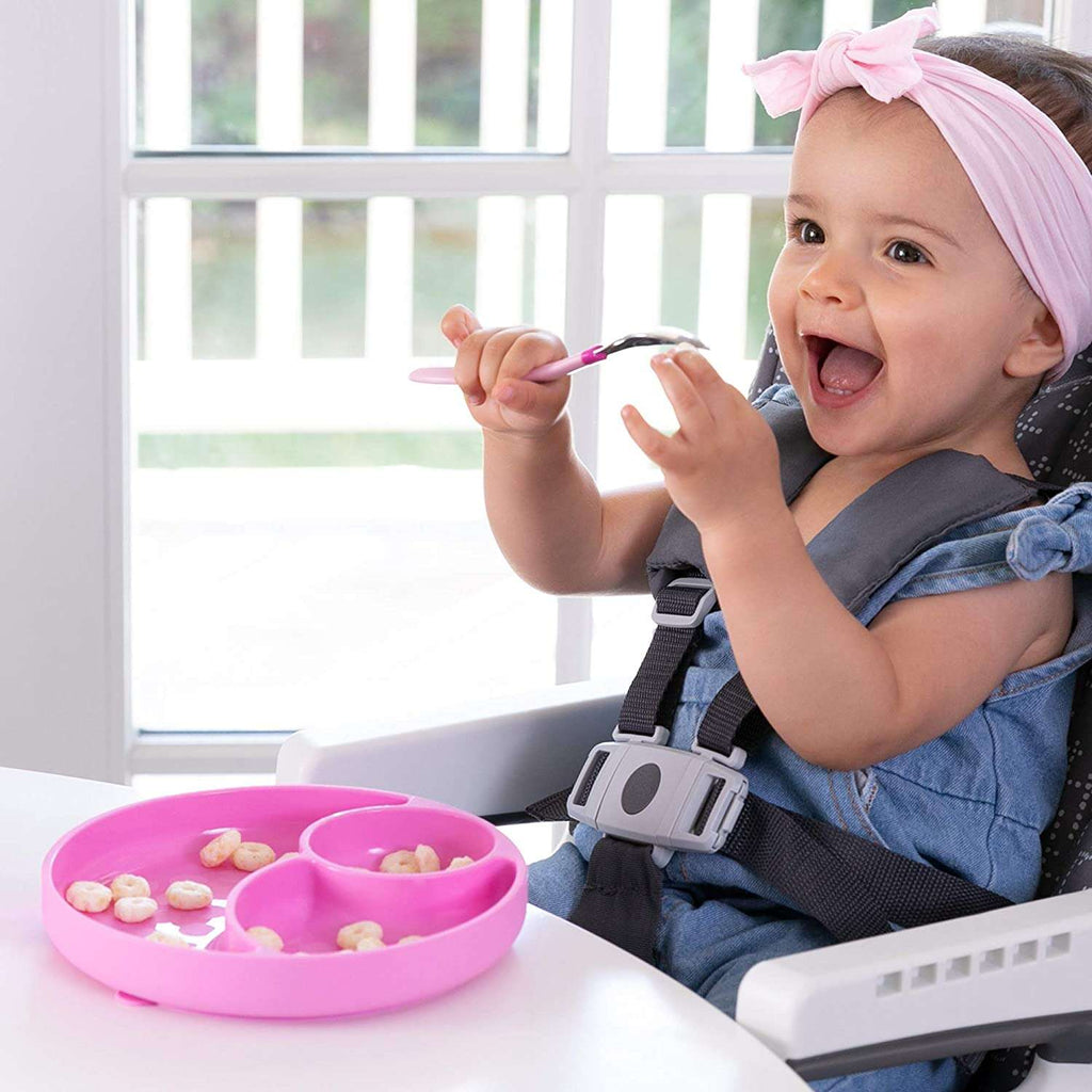 Chicco Silicone diskur blár m hólfum