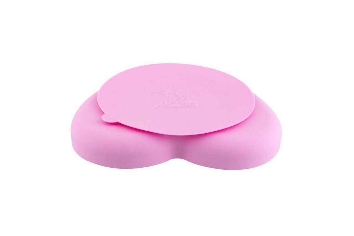 Chicco Silicone Hjartalaga diskur bleik