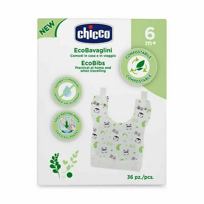Chicco einnota smekkir 36stk/pkn ECO