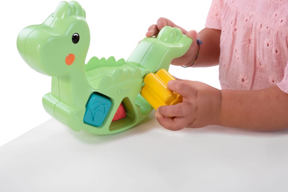 Chicco Risaeðla með formakubbum ECO +