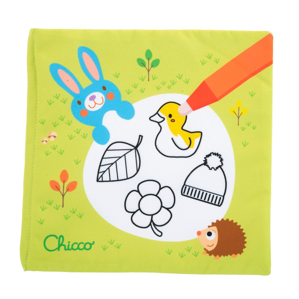Chicco Vatnslitabók úr efni