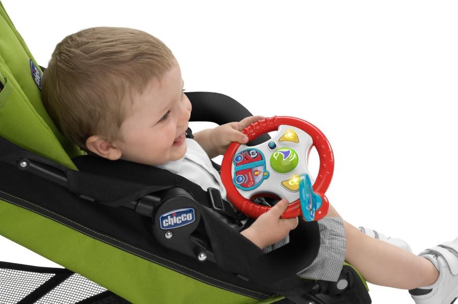 Chicco stýri með bílhljóðum