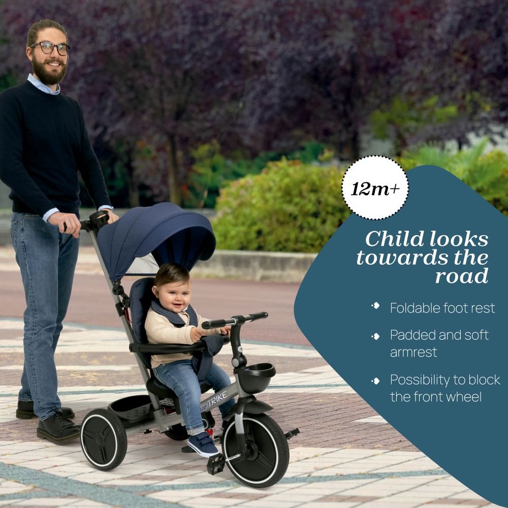 Chicco þríhjól Multi 4in1 beige