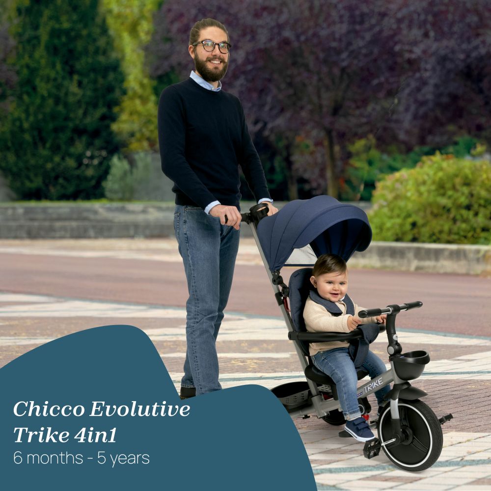 Chicco þríhjól Multi 4in1 beige