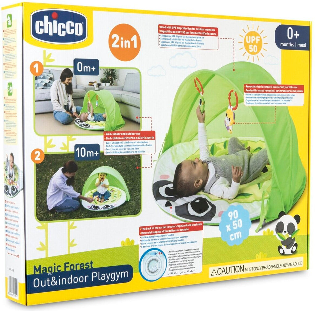 Chicco leikteppi með tjaldi
