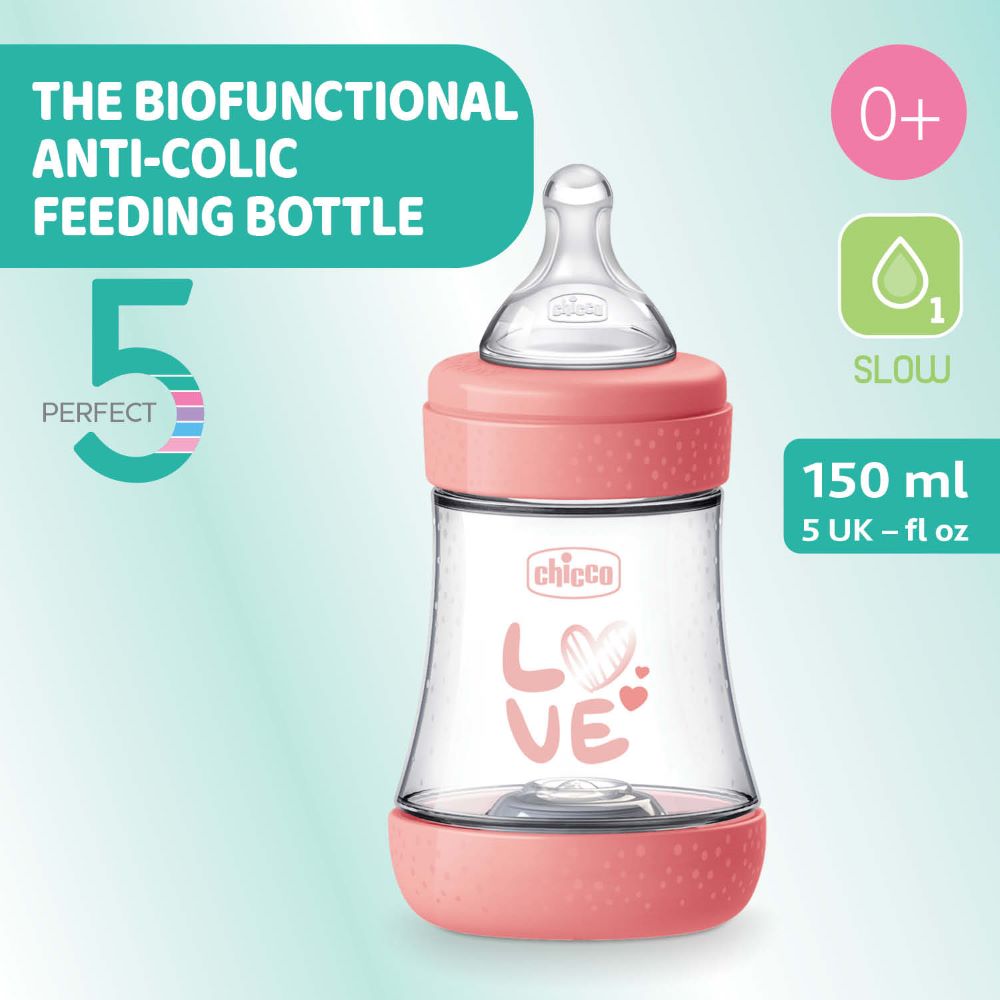 Chicco Perfect5 150ml peli bleikur