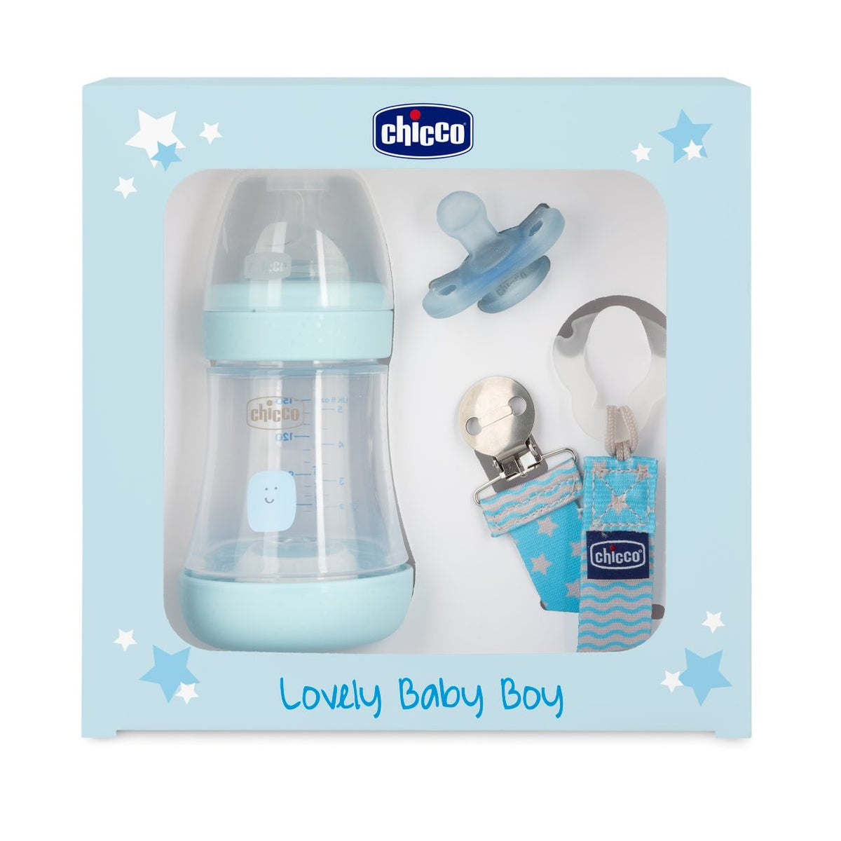 Chicco Perfect5 gjafasett blátt