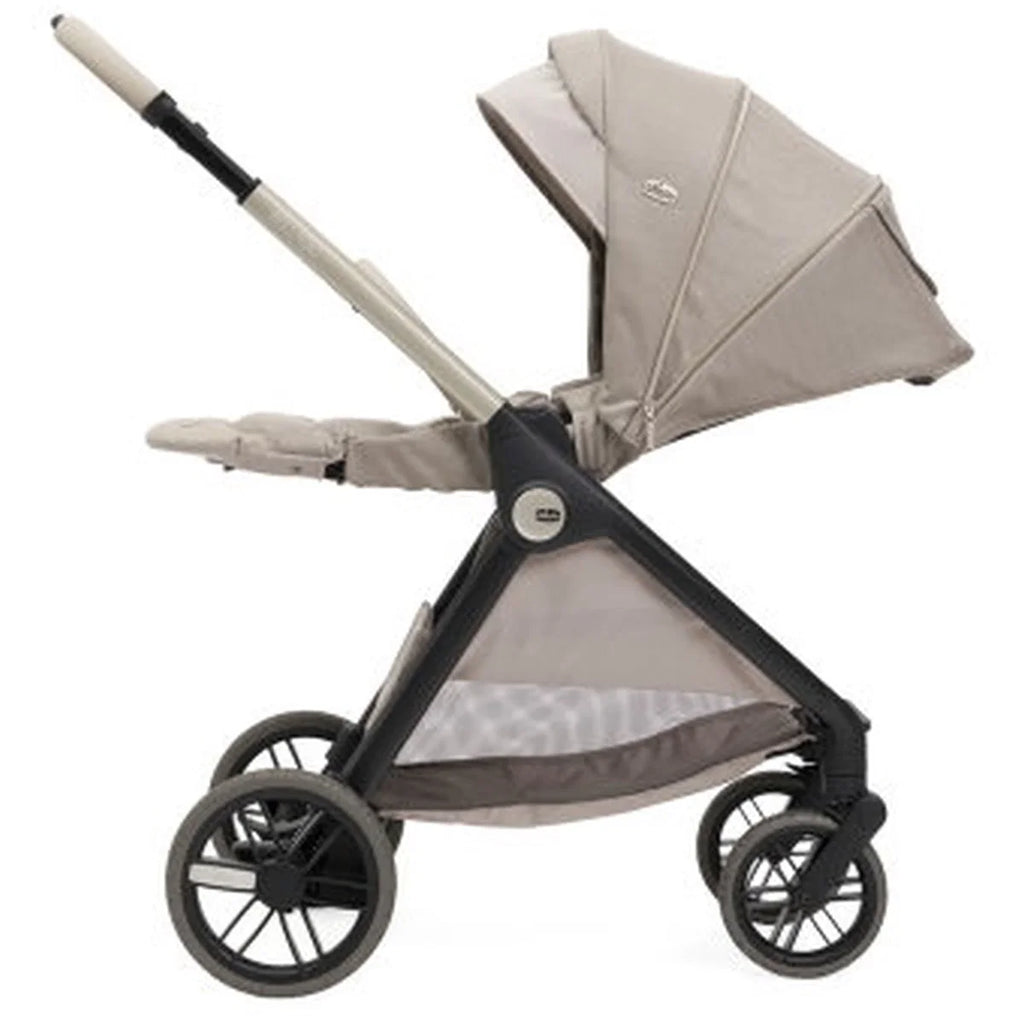 Chicco Bellagio Primo kerra með vagnstykki Como lake með Chicco Kory bílstól og 360 gráðu isofix base