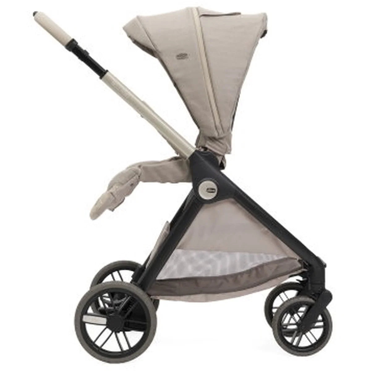 Chicco Bellagio Primo kerra með vagnstykki Como lake með Chicco Kory bílstól og 360 gráðu isofix base