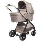 Chicco Bellagio Primo kerra með vagnstykki Como lake með Chicco Kory bílstól og 360 gráðu isofix base