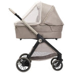 Chicco Bellagio Primo kerra með vagnstykki Como lake með Chicco Kory bílstól og 360 gráðu isofix base