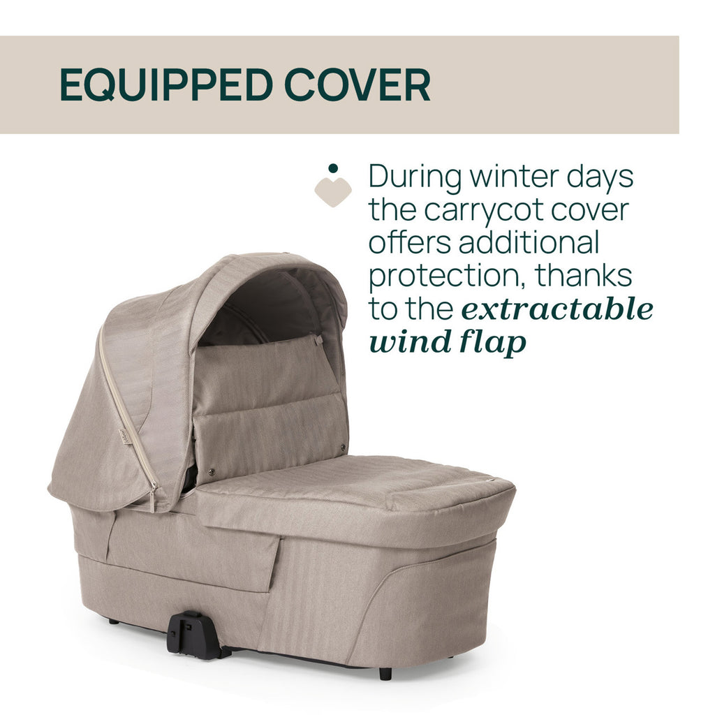 Chicco Bellagio Primo kerra með vagnstykki Como lake með Chicco Kory bílstól og 360 gráðu isofix base
