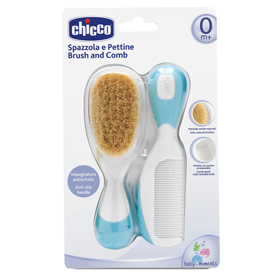 Chicco hárburstasett gult
