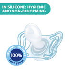 Chicco Glow in the dark snuð 2-6M 2 í pakka
