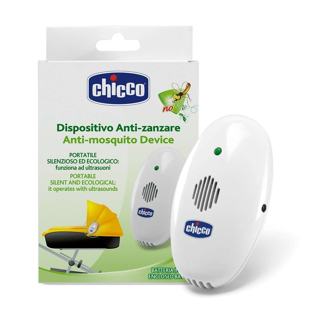 Chicco flugnafæla m klemmu