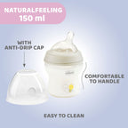Chicco Natural Feeling UNI 150ml +0mán