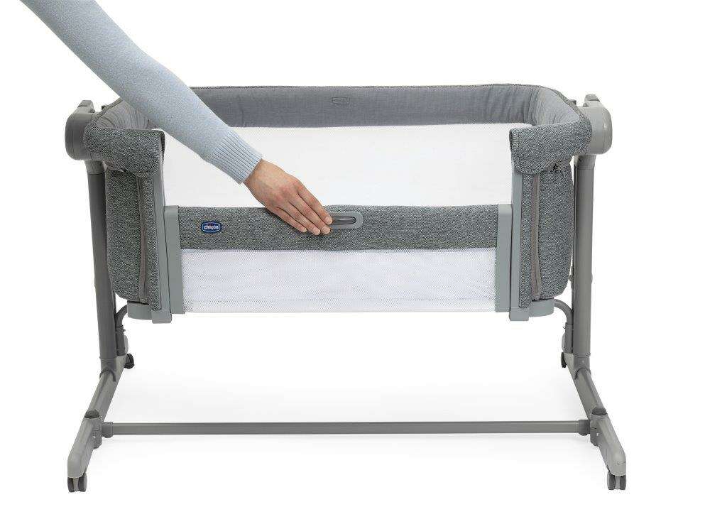 Chicco Next2Me Magic Evo- Grátt