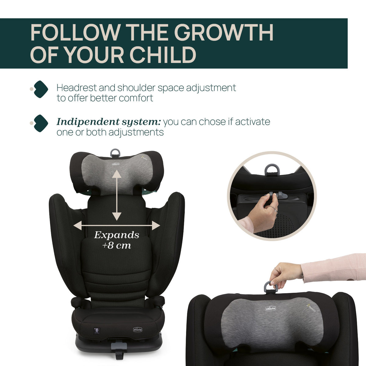 Chicco Fold&Go S Baby Posh Black