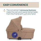 4-1 Chicco Bellagio kerra, vagnstykki CARMEL -First Recline bílstóll og 360 isofix base