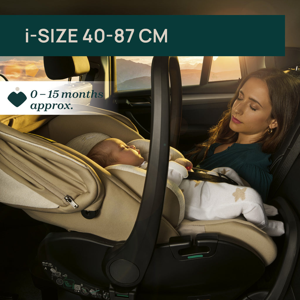 4-1 Chicco Bellagio kerra, vagnstykki CARMEL -First Recline bílstóll og 360 isofix base