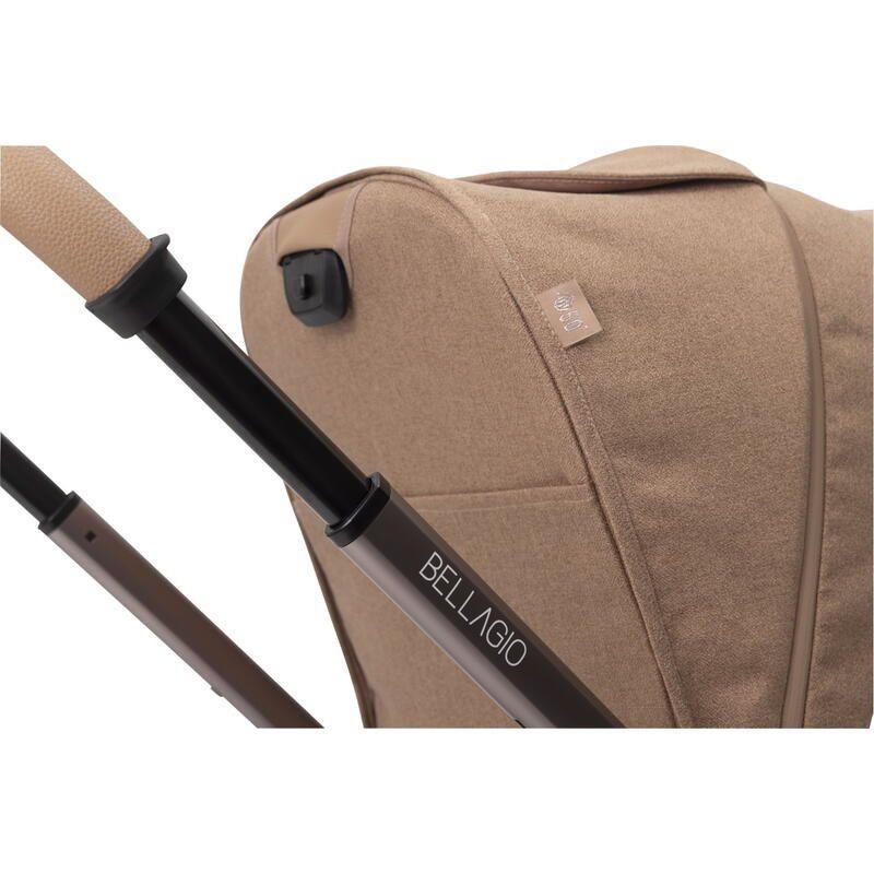 4-1 Chicco Bellagio kerra, vagnstykki CARMEL 0-22kg - Kory bílstóll og 360 isofix base