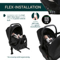 4-1 Chicco Bellagio kerra, vagnstykki CARMEL 0-22kg - Kory bílstóll og 360 isofix base