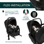 4-1 Chicco Bellagio kerra, vagnstykki CARMEL 0-22kg - Kory bílstóll og 360 isofix base