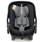 Chicco Bellagio kerra  með vagnstykki Svört 0-22kg - First recline bílstóll og 360 isofix base