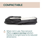 Chicco Bellagio kerra  með vagnstykki Svört 0-22kg - First recline bílstóll og 360 isofix base