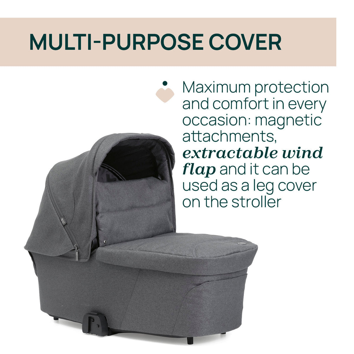 Chicco Flexi Black Satin burðarrúm