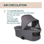 Chicco Flexi Black Satin burðarrúm