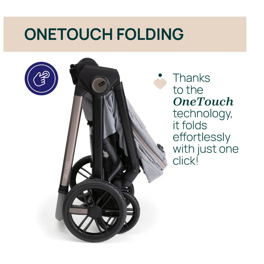 Chicco Bellagio 2 Black Satin kerra