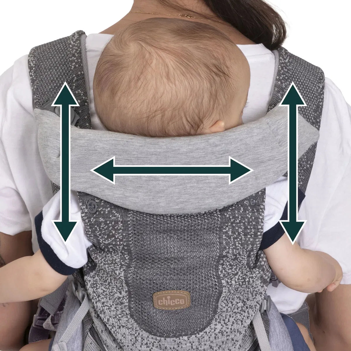AIRY HIP FIT BABY CARRIER PEBBLE
