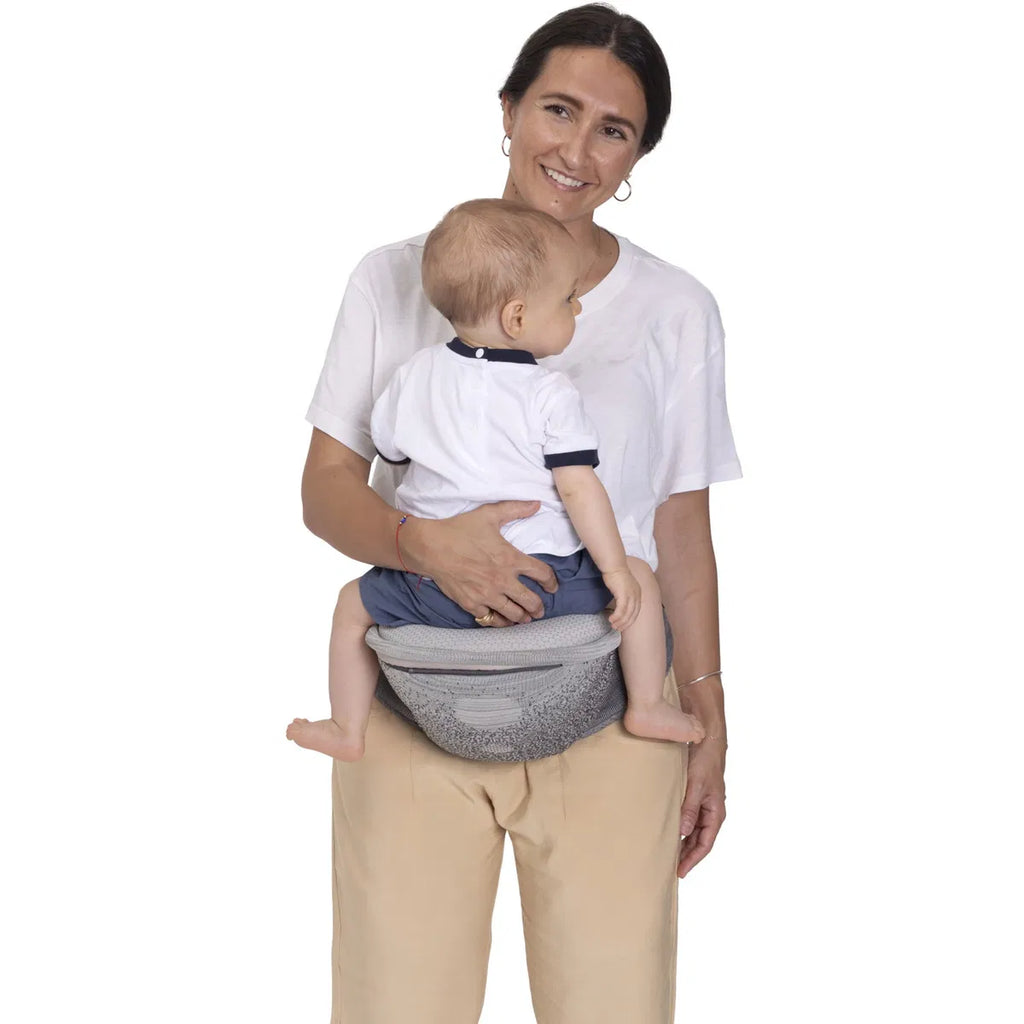 AIRY HIP FIT BABY CARRIER PEBBLE